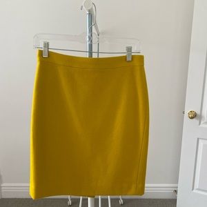 Marigold j crew pencil skirt